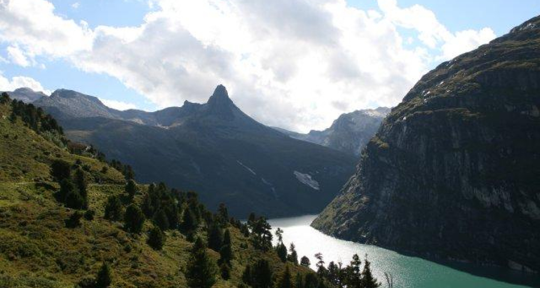Blick auf Zerfreilasee und Zerfreilahorn Blick auf Zerfreilasee und Zerfreilahorn
