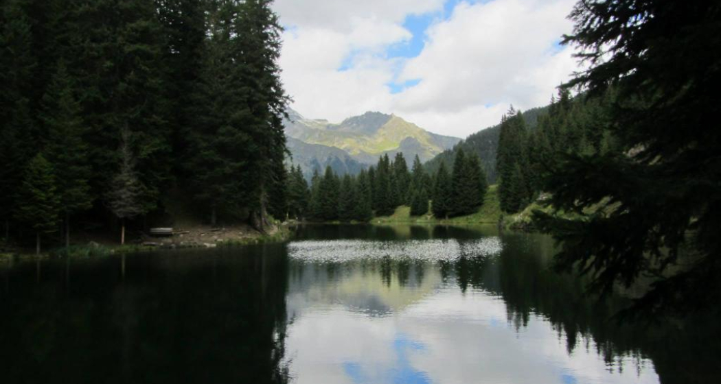 Ironbike, Schwarzsee auf der Pardatschalpe Ironbike, Schwarzsee auf der Pardatschalpe