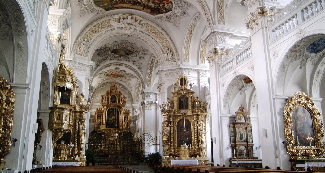 Klosterkirche innen Klosterkirche innen