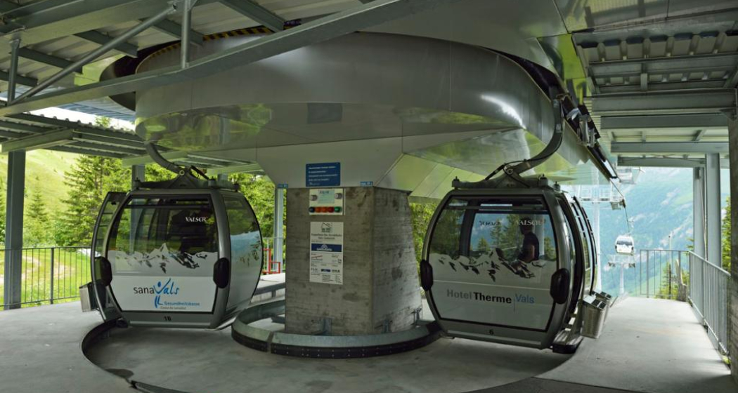 Gondelbahn Vals - Gadastatt; Foto: Robert Bösch Gondelbahn Vals - Gadastatt; Foto: Robert Bösch