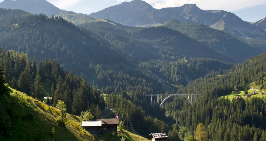 Viadukt Langwies Viadukt Langwies
