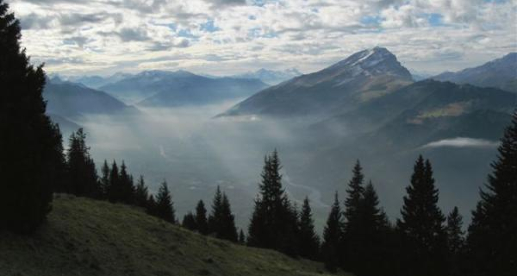 Mystischer Ausblick vom Malanser Älpli Mystischer Ausblick vom Malanser Älpli
