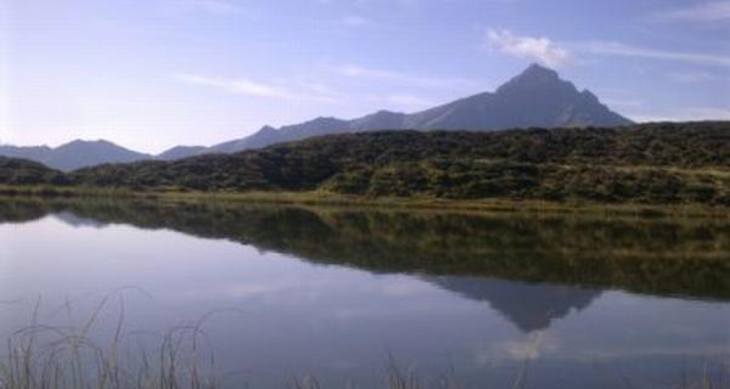 Spiegelung im Bischolasee Spiegelung im Bischolasee