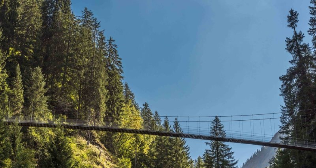 Hängebrücke Val da Silgin Hängebrücke Val da Silgin