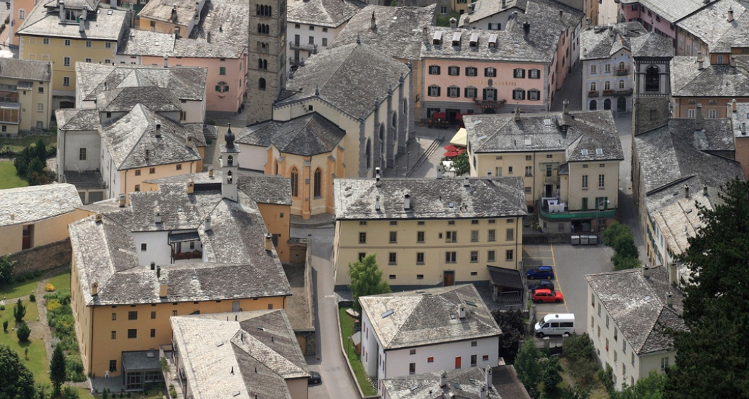 Vista su Poschiavo Vista su Poschiavo