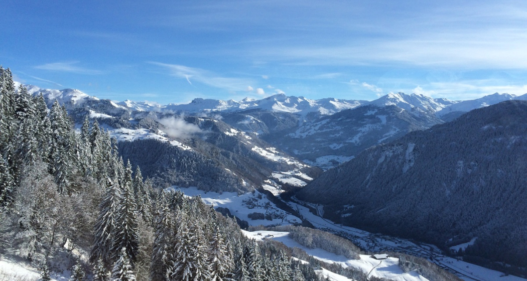 Aussicht ins hintere Prättigau Aussicht ins hintere Prättigau