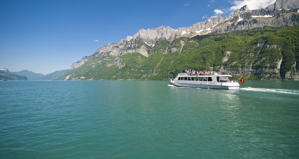 Schiffahrt auf dem Walensee Schiffahrt auf dem Walensee