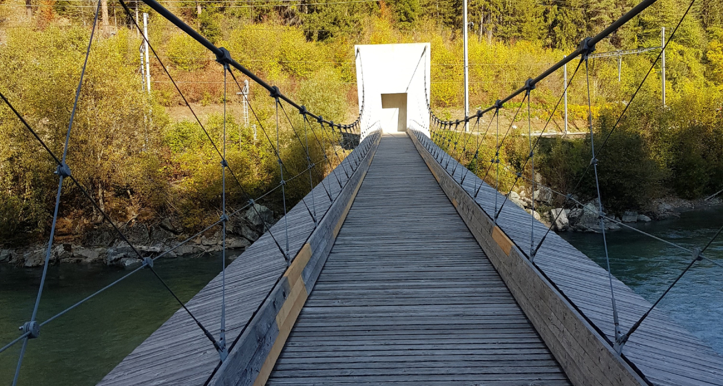 Hängebrücke Trin Hängebrücke Trin