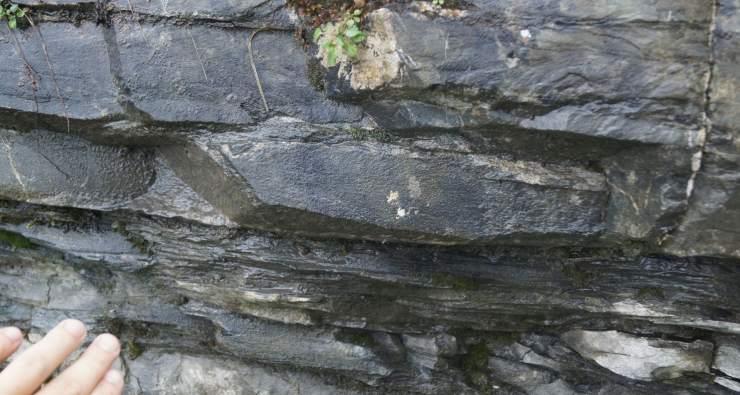Flysch am Hüenerspitz Flysch am Hüenerspitz