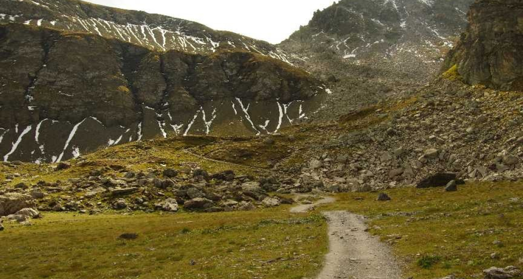Blockgletscher bei Wildseeluggen Blockgletscher bei Wildseeluggen