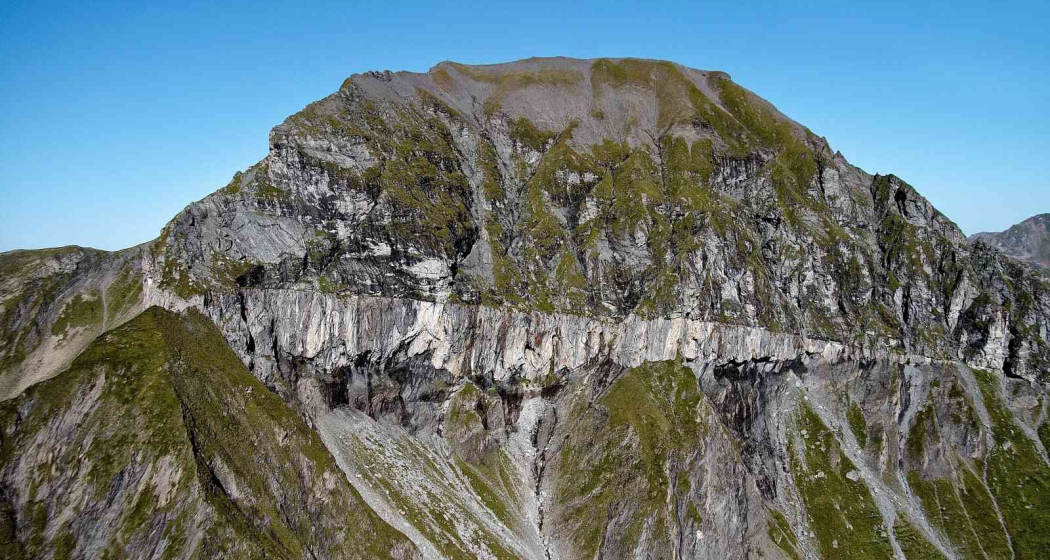 Glarner Hauptüberschiebung am Foostock Glarner Hauptüberschiebung am Foostock
