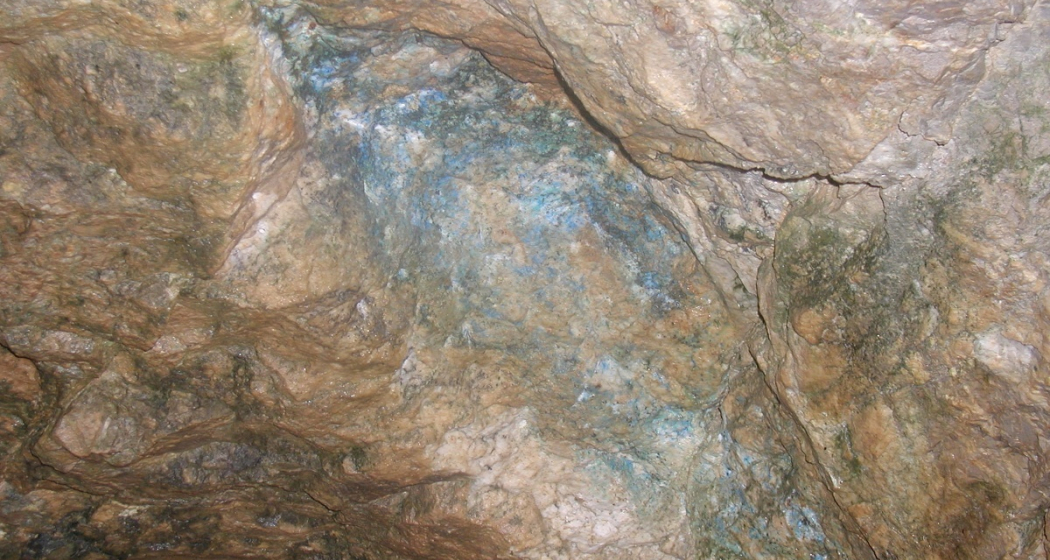 Vererzung im Bergwerk Gnapperchopf Vererzung im Bergwerk Gnapperchopf