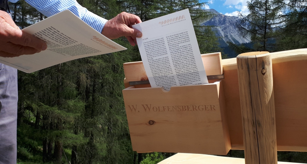 Gedichte und Geschichten des Dichterpfarrers William Wolfensberger Gedichte und Geschichten des Dichterpfarrers William Wolfensberger