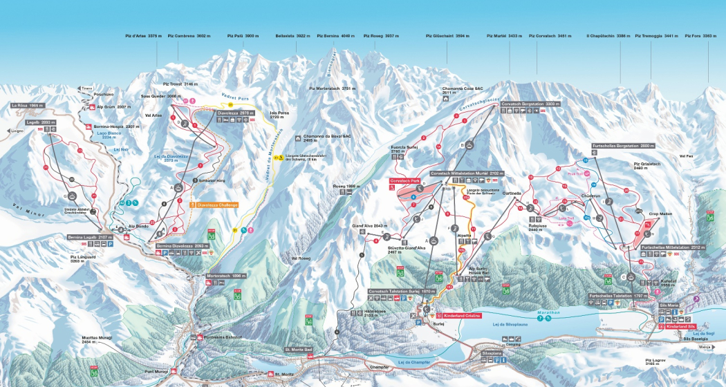 Corvatsch-Diavolezza-Lagalb Corvatsch-Diavolezza-Lagalb