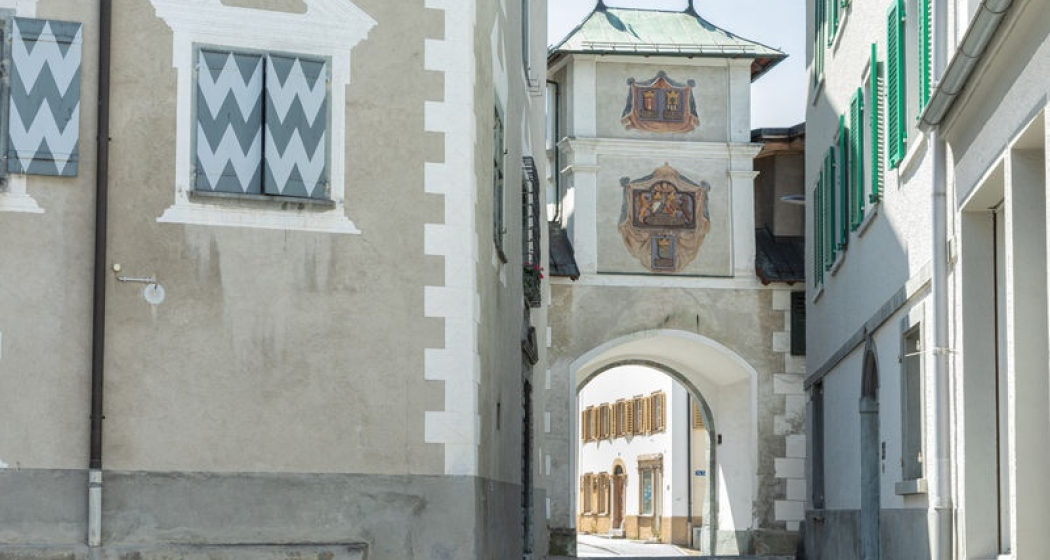 Obertor mit verschiedenen Bemahlungen Obertor mit verschiedenen Bemahlungen