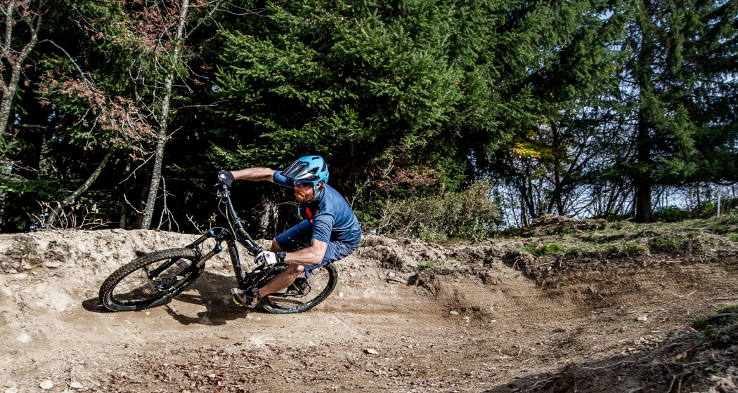 Flowtrail Tschuppina Steilwandkurve Flowtrail Tschuppina Steilwandkurve