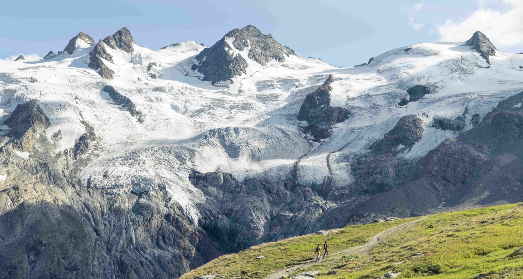 Weg zur Coaz Hütte Weg zur Coaz Hütte