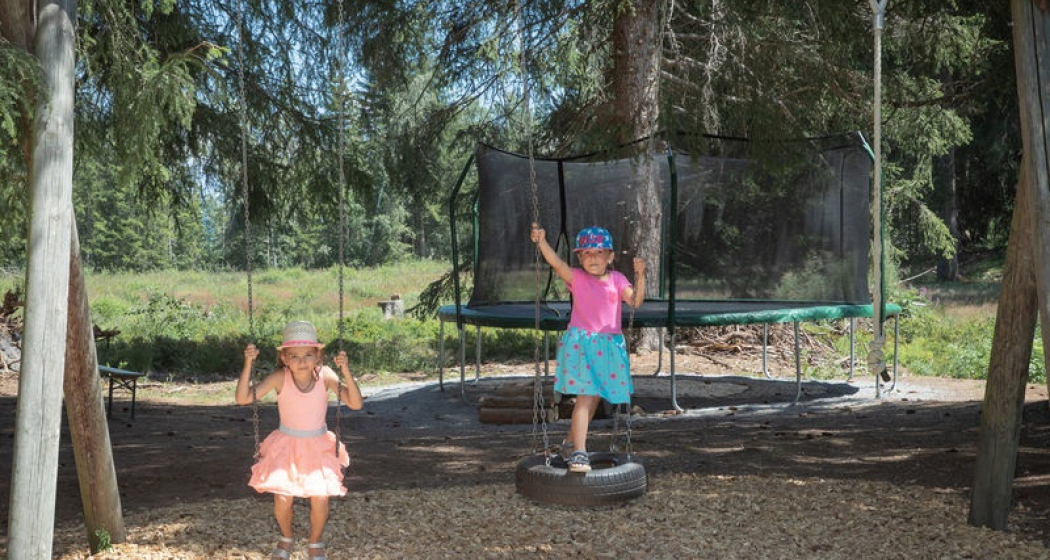 Spielplatz Pifal, Obersaxen Spielplatz Pifal, Obersaxen