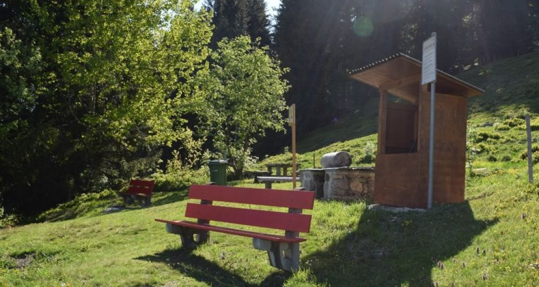 Feuerstelle/Grillplatz Bleika, Obersaxen Feuerstelle/Grillplatz Bleika, Obersaxen