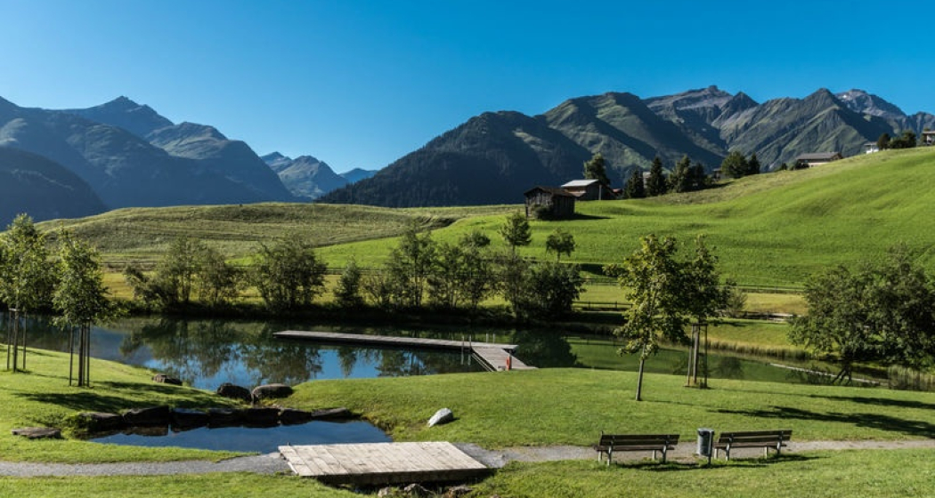 Badesee Davos Munts Badesee Davos Munts