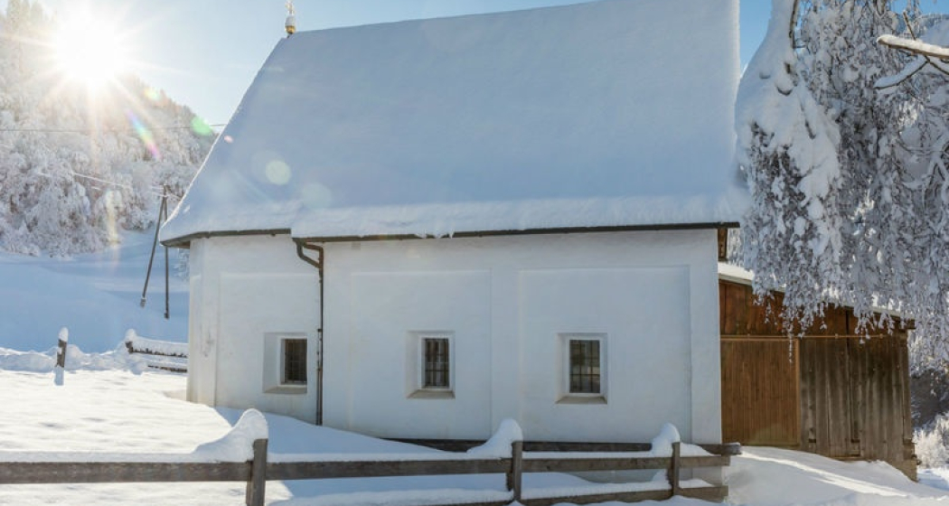 Kapelle Sontga Catrina, Winter Kapelle Sontga Catrina, Winter