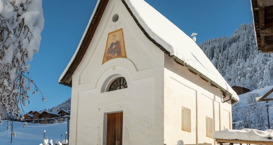 Kapelle Sontga Catrina, Winter Kapelle Sontga Catrina, Winter