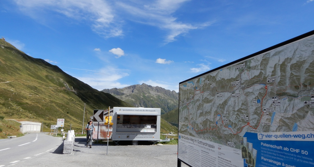 Start zum Vier-Quellen-Weg Start zum Vier-Quellen-Weg