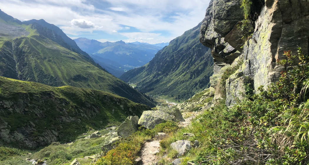 Weg Silvretta-Sardasca Weg Silvretta-Sardasca