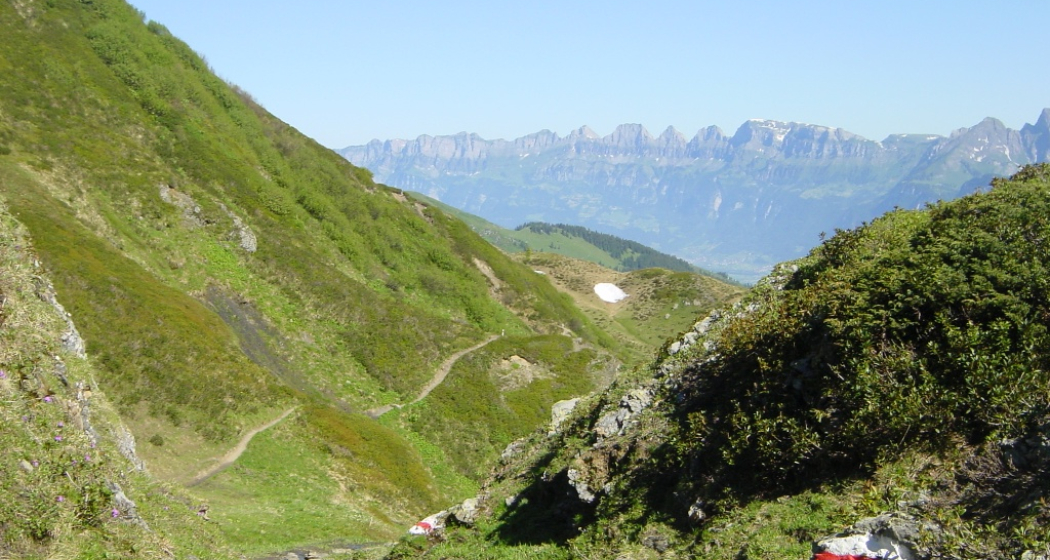 2-Seen-Wanderung mit Blick auf die Churfirsten 2-Seen-Wanderung mit Blick auf die Churfirsten