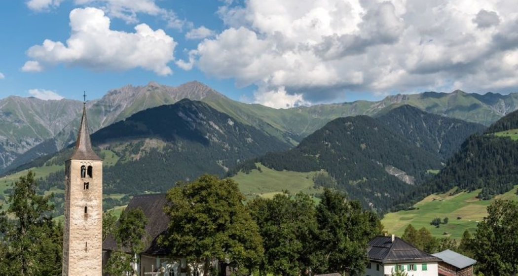 Kirche Sogn Vintschegn, Pleif Kirche Sogn Vintschegn, Pleif