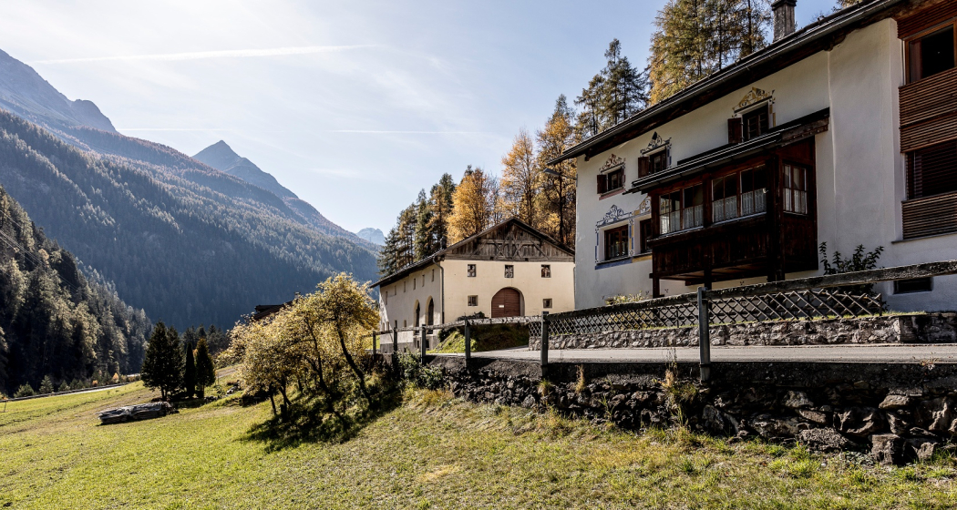 Strada-Martina im Sommer Strada-Martina im Sommer