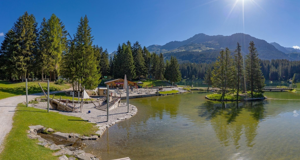 Sommer in Lenzerheide am Lido Sommer in Lenzerheide am Lido
