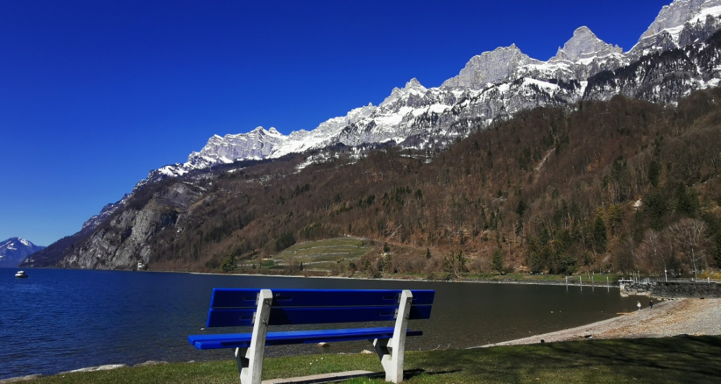 Sonnenbänkli in Walenstadt Sonnenbänkli in Walenstadt