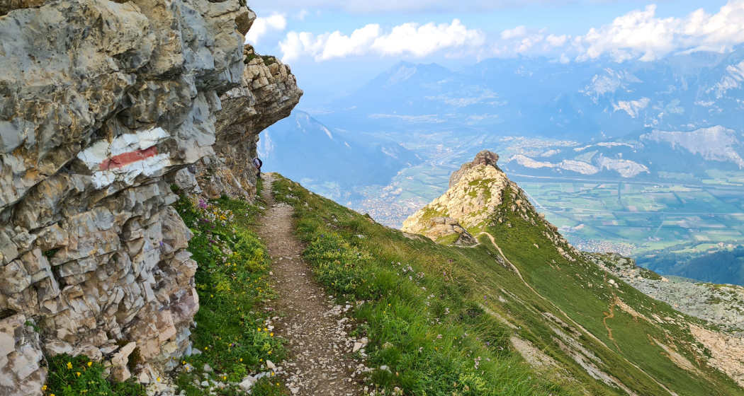 Weg zum Gamidauerspitz Weg zum Gamidauerspitz