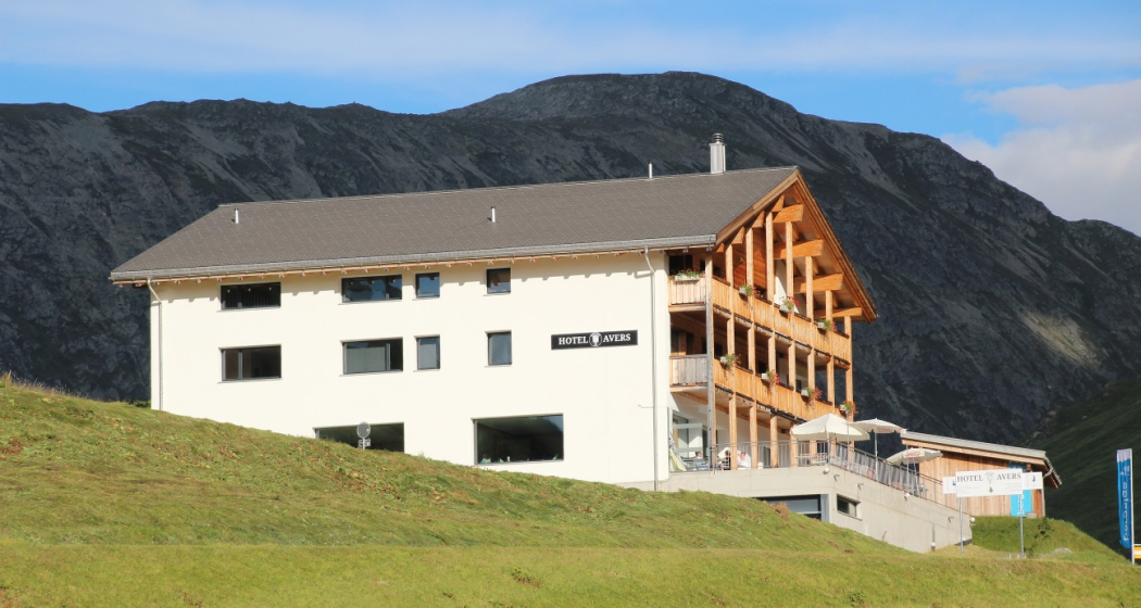 Hotel Avers im Sommer Hotel Avers im Sommer