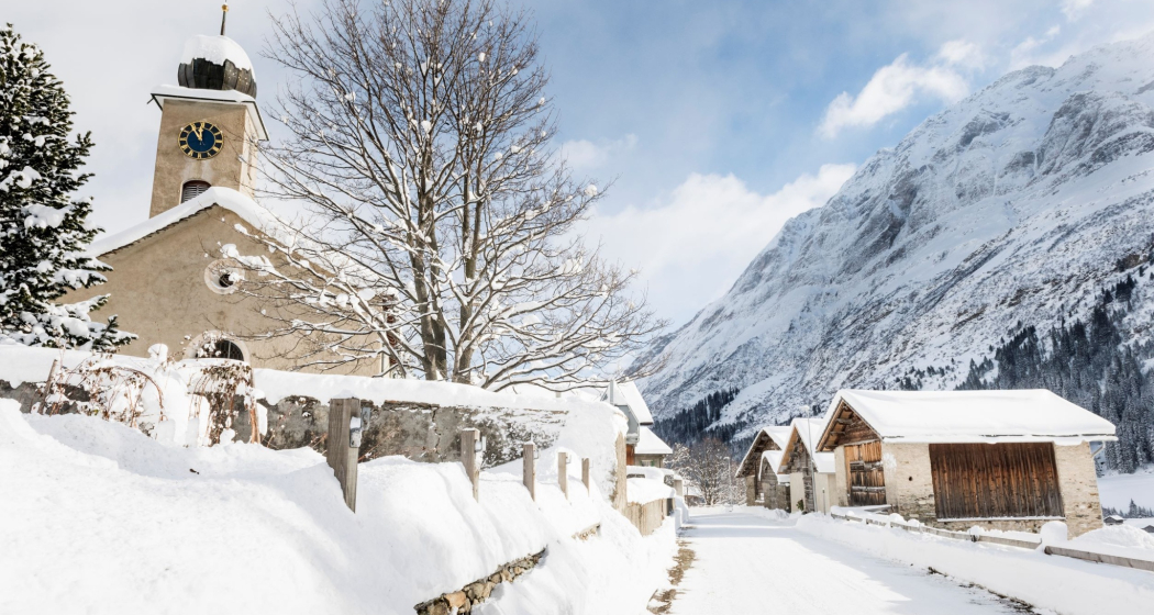 Nufenen im Winter Nufenen im Winter