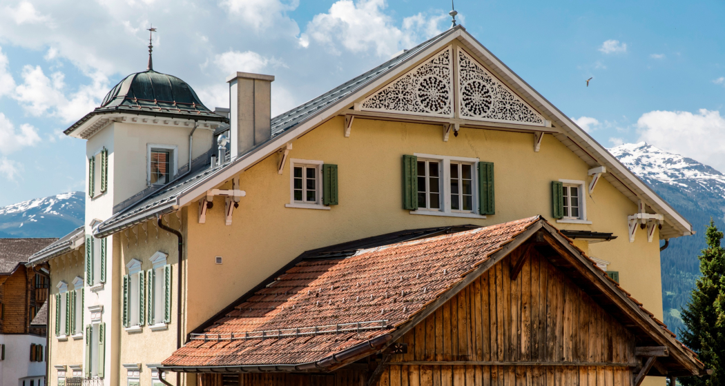 Das Foto zeigt die Casa Latour von Aussen Das Foto zeigt die Casa Latour von Aussen