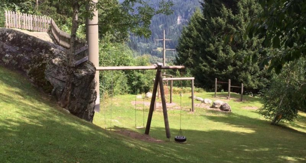 Das Foto zeigt den Spielplatz Plaun Salter Das Foto zeigt den Spielplatz Plaun Salter