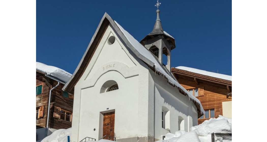 Aufnahme der Kapelle Nossa dunna dallas dolurs in Andiast. Aufnahme der Kapelle Nossa dunna dallas dolurs in Andiast.