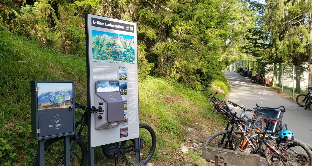 E-bike Ladestation Caumasee E-bike Ladestation Caumasee