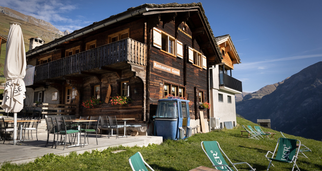 Restaurant Ganni mit Sonnenterrasse Restaurant Ganni mit Sonnenterrasse