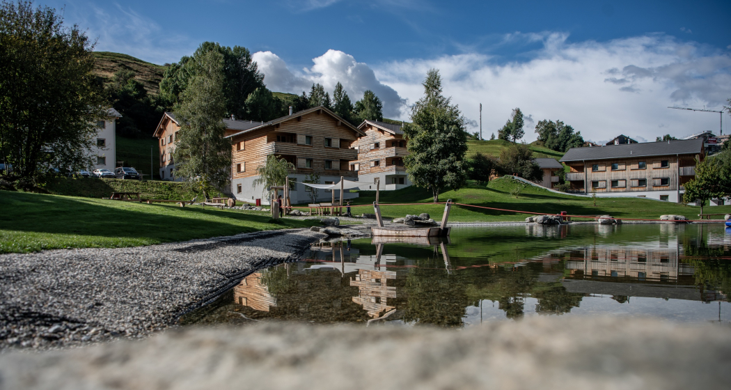 Badesee in Brigels Badesee in Brigels
