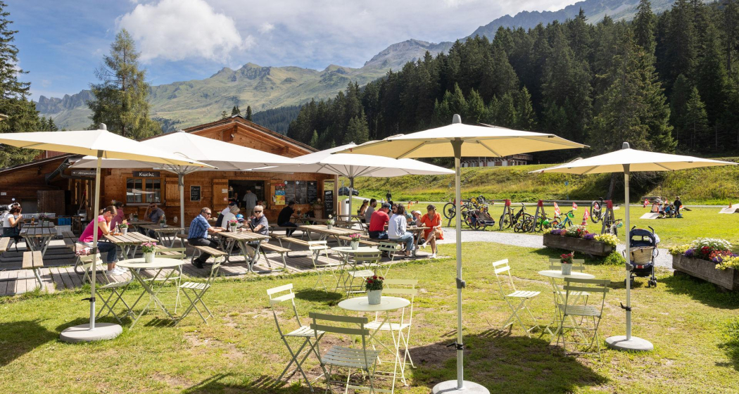 Berggnuss Kiosk Canols Lenzerheide Berggnuss Kiosk Canols Lenzerheide