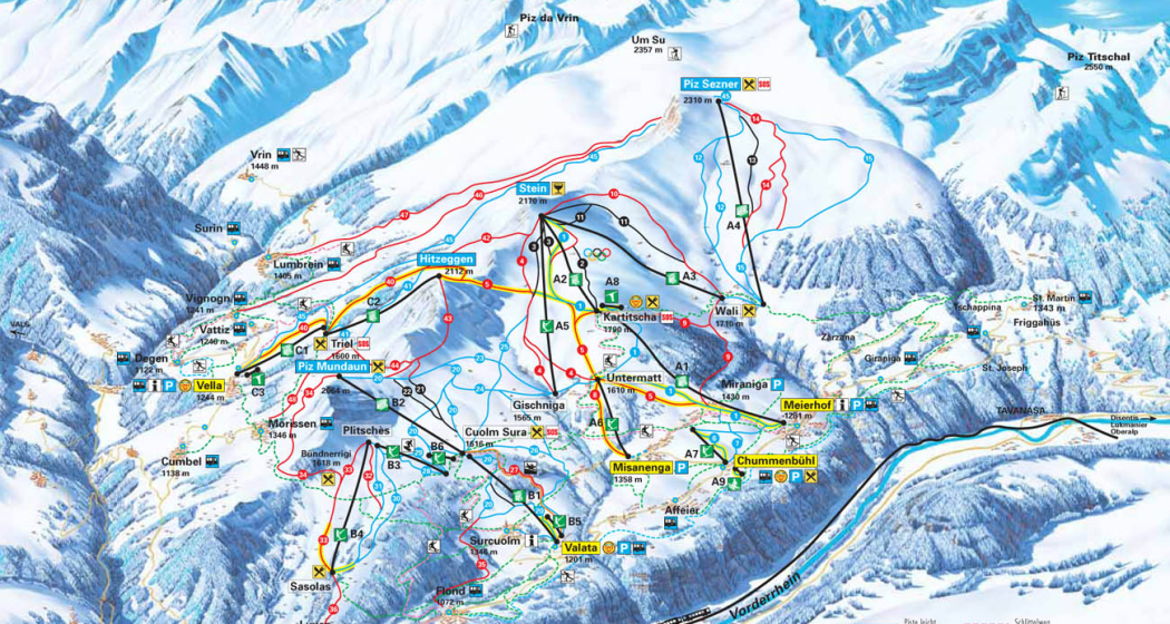 Bergbahnen Obersaxen Mundaun (st_skimap_2f5637d) Bergbahnen Obersaxen Mundaun (st_skimap_2f5637d)