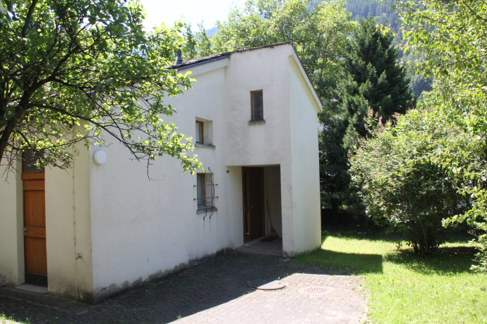 Studio of Wolfgang Hildesheimer near the Poschiavino Studio of Wolfgang Hildesheimer near the Poschiavino