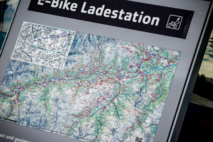 Karte E-Bike Ladestation Karte E-Bike Ladestation