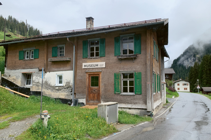 "alte Post" - Museum Safien Platz "alte Post" - Museum Safien Platz