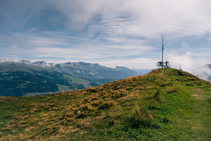 Aussichtsplattform Piz Mundaun Aussichtsplattform Piz Mundaun
